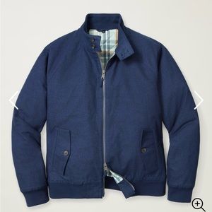 NWT Bonobos Canvas Harrington Jacket